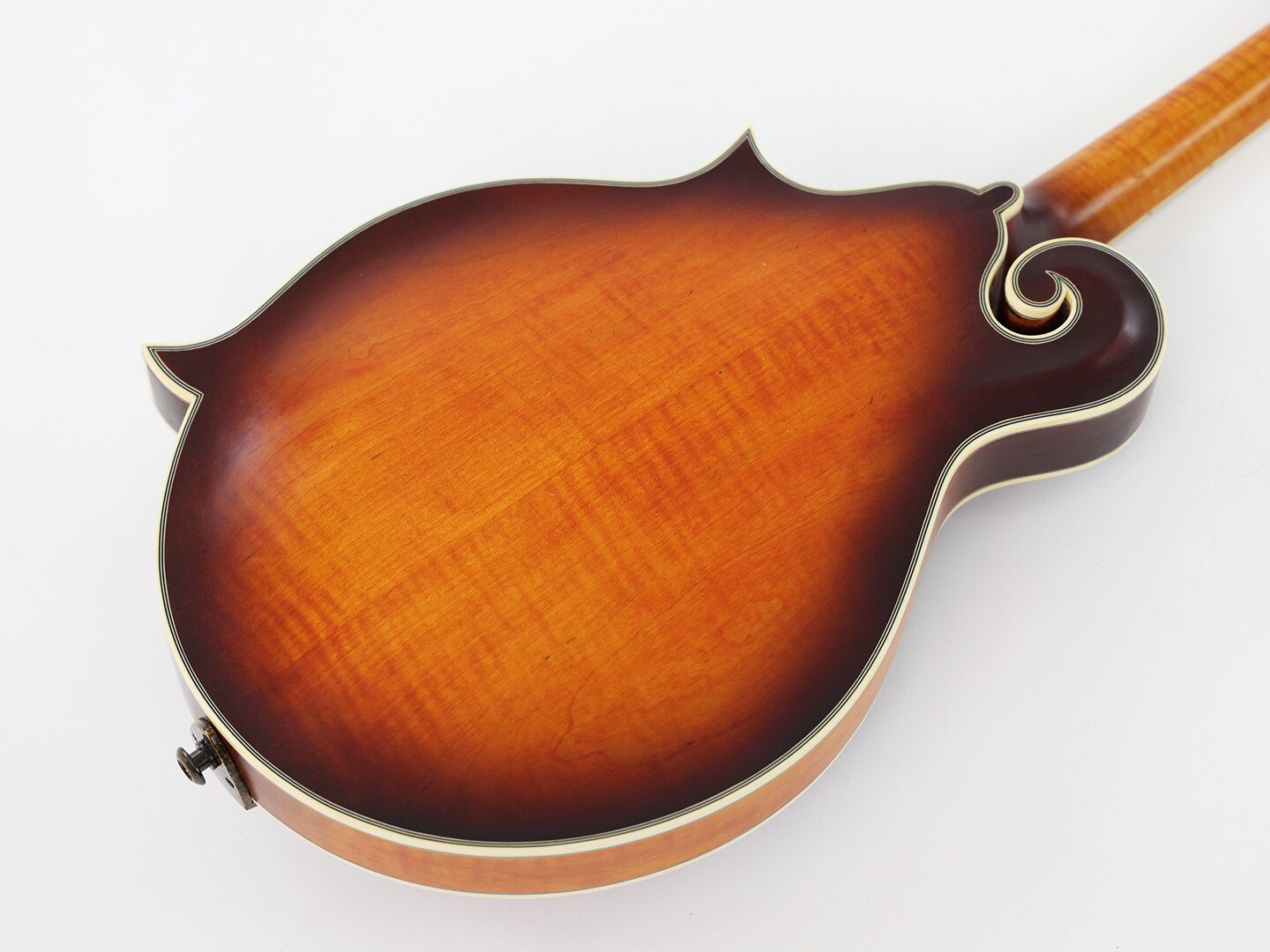 Afanti Solid Hand-Carved AB Flamed Maple Back and Side F Mandolin (mandoline en fa)