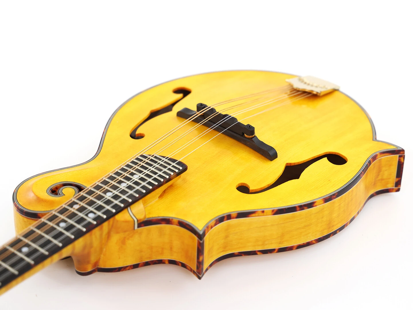 Mandoline Afanti All Solid AAA Spruce Top Left Handed F style Mandoline Afanti All Solid Hand-Carved AAA Spruce Top Left Handed F style