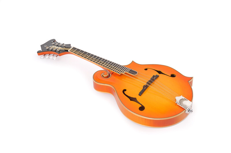 Afanti Music Custom Grand Handmade F Style Mandolin Solid AAA Spruce Top