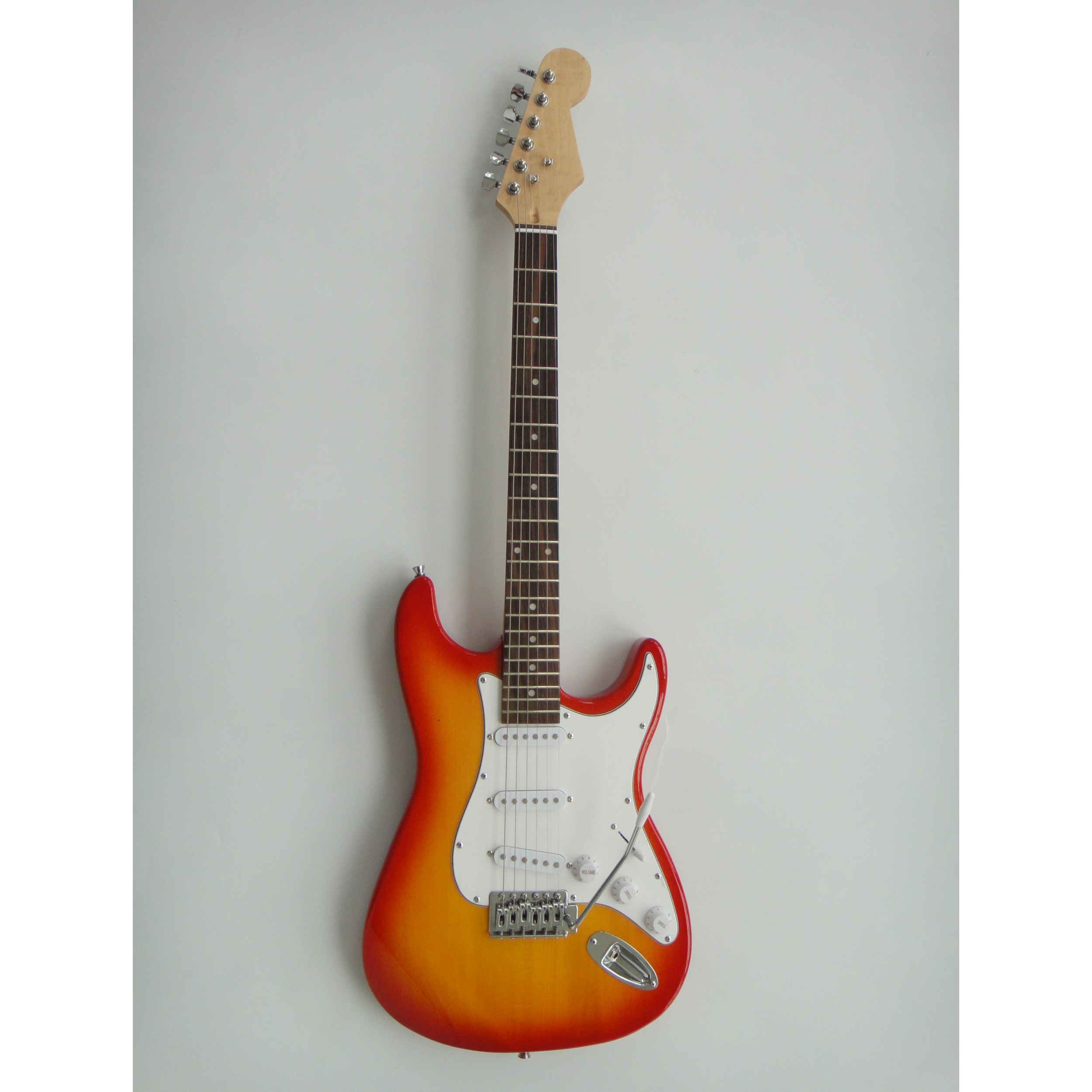 Guitare électrique Afanti SSS Pickups avec corps en acajou St