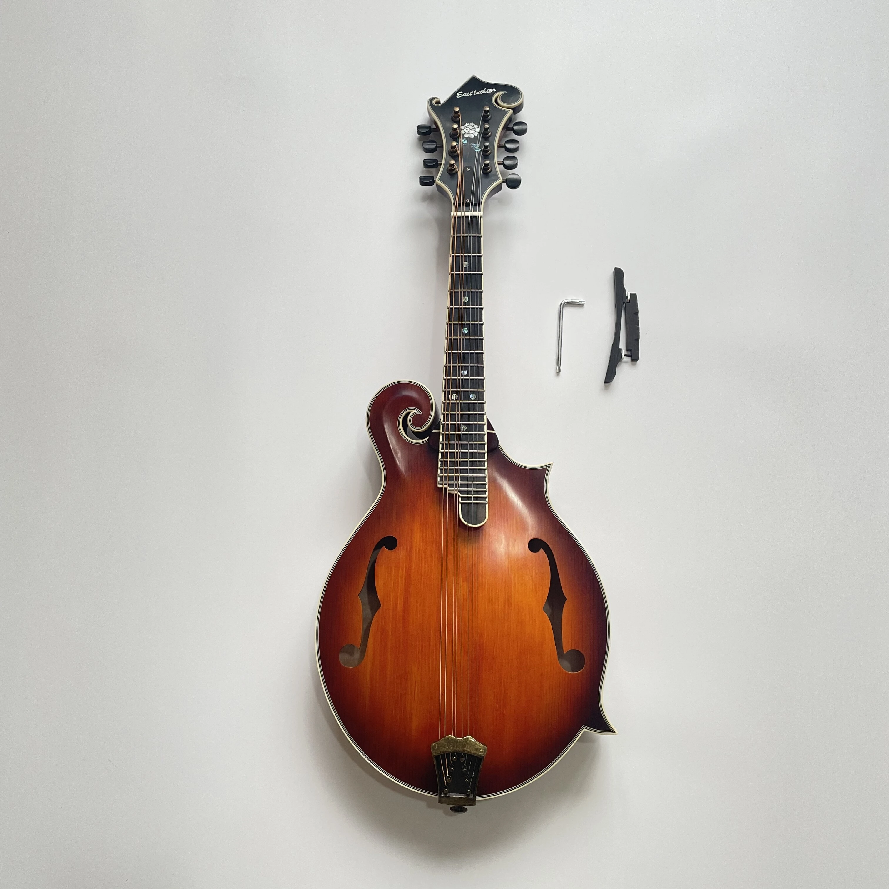 Afanti Mandoline F Style à Table d'Épinette AAA Artisanale