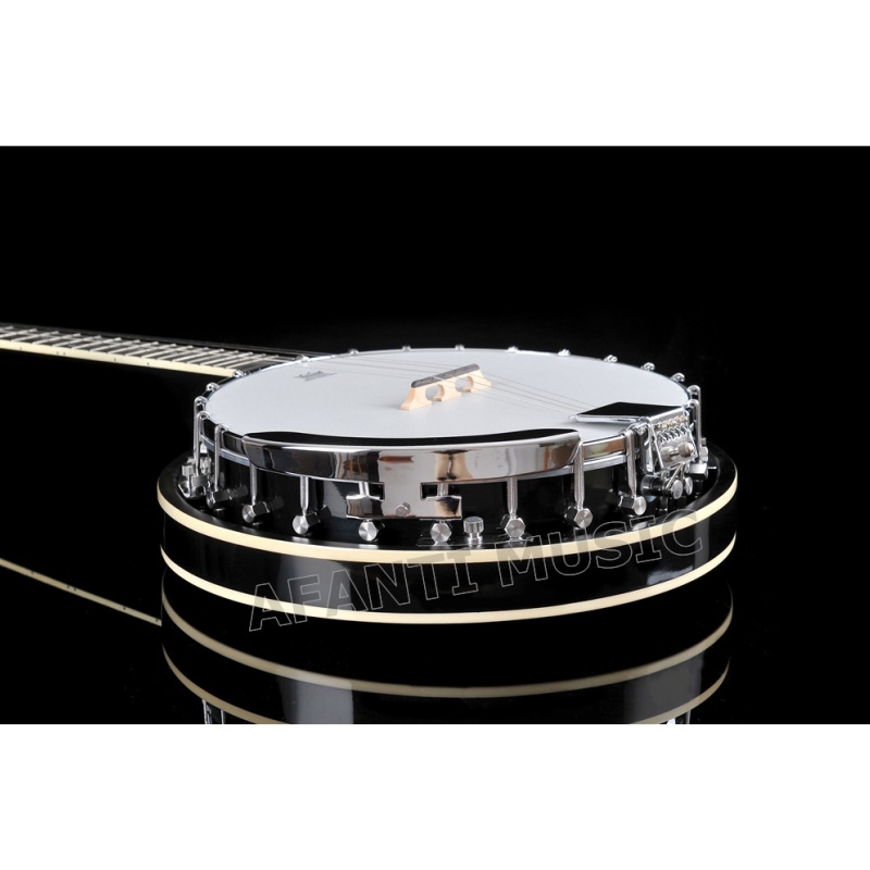 Afanti Banjo 5 cordes en acajou à résonateur