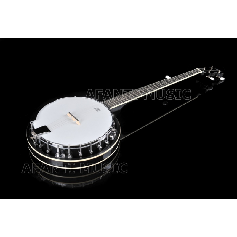 Afanti Banjo 5 cordes en acajou à résonateur