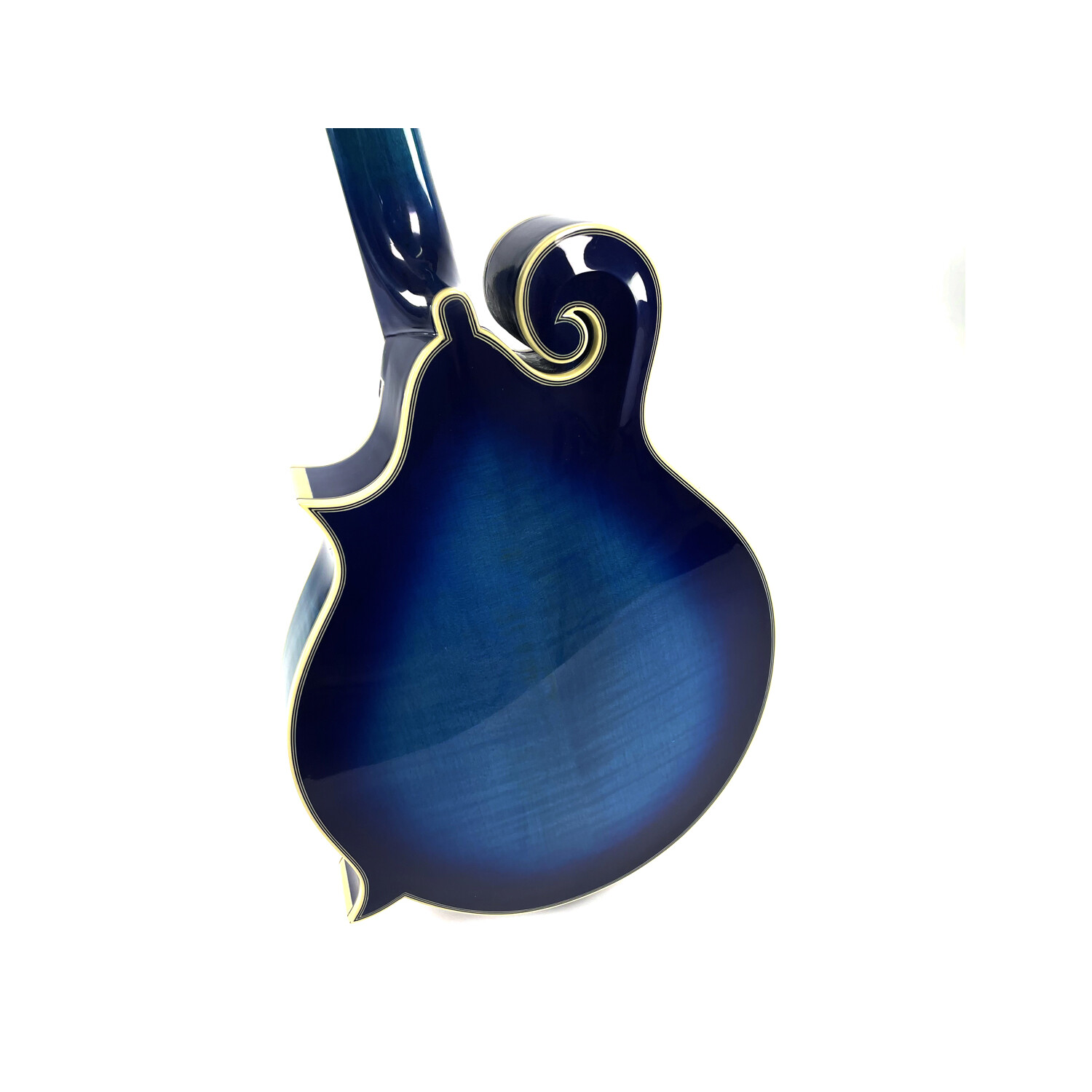 Afanti Handmade AB table en épicéa massif style F mandoline bleue