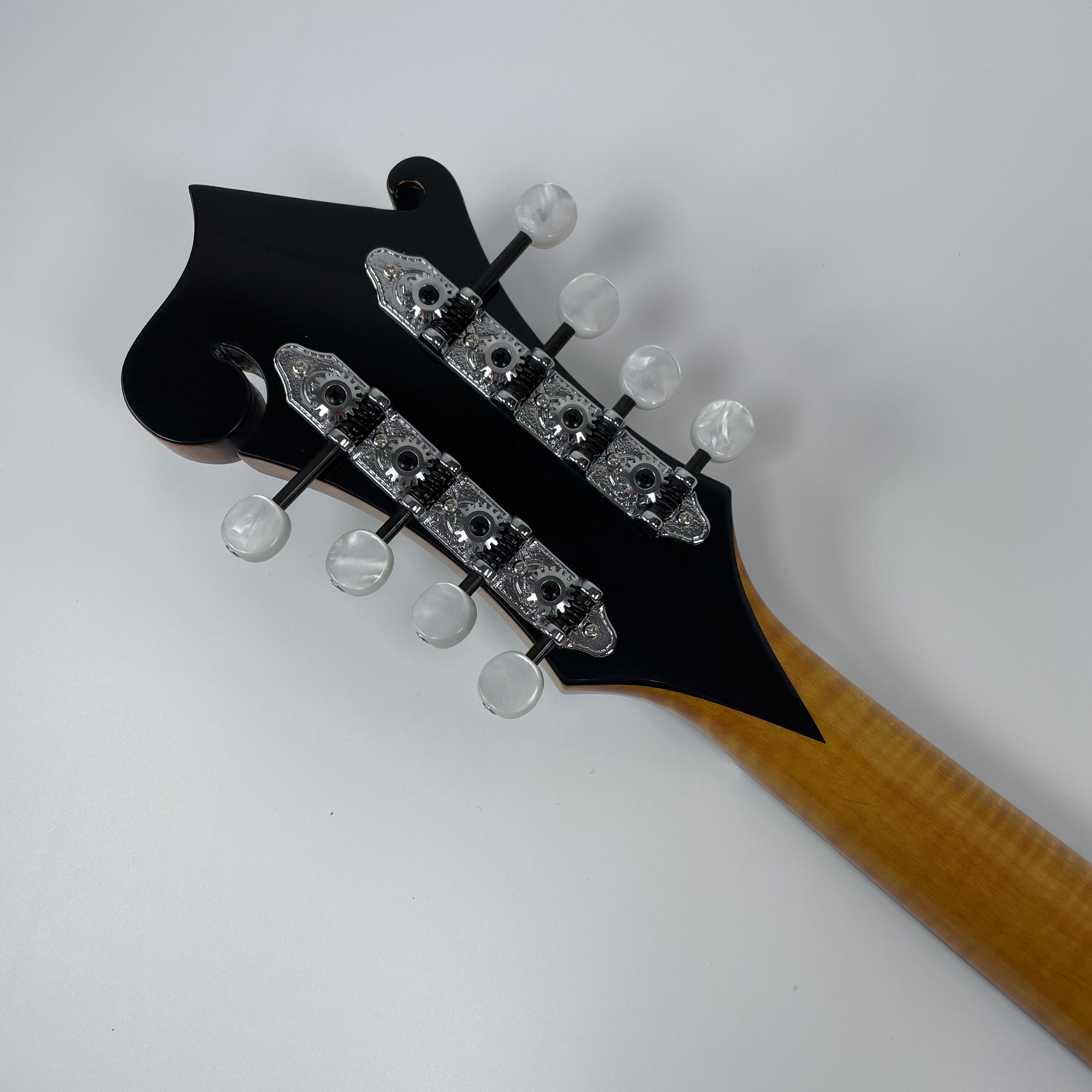 Afanti Mandoline Octave Style F en Épicéa Massif Finition Gold Rush