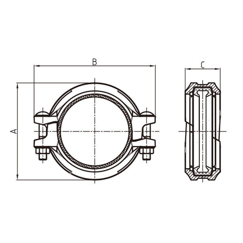 Angle Pad Coupling XGQT1GK