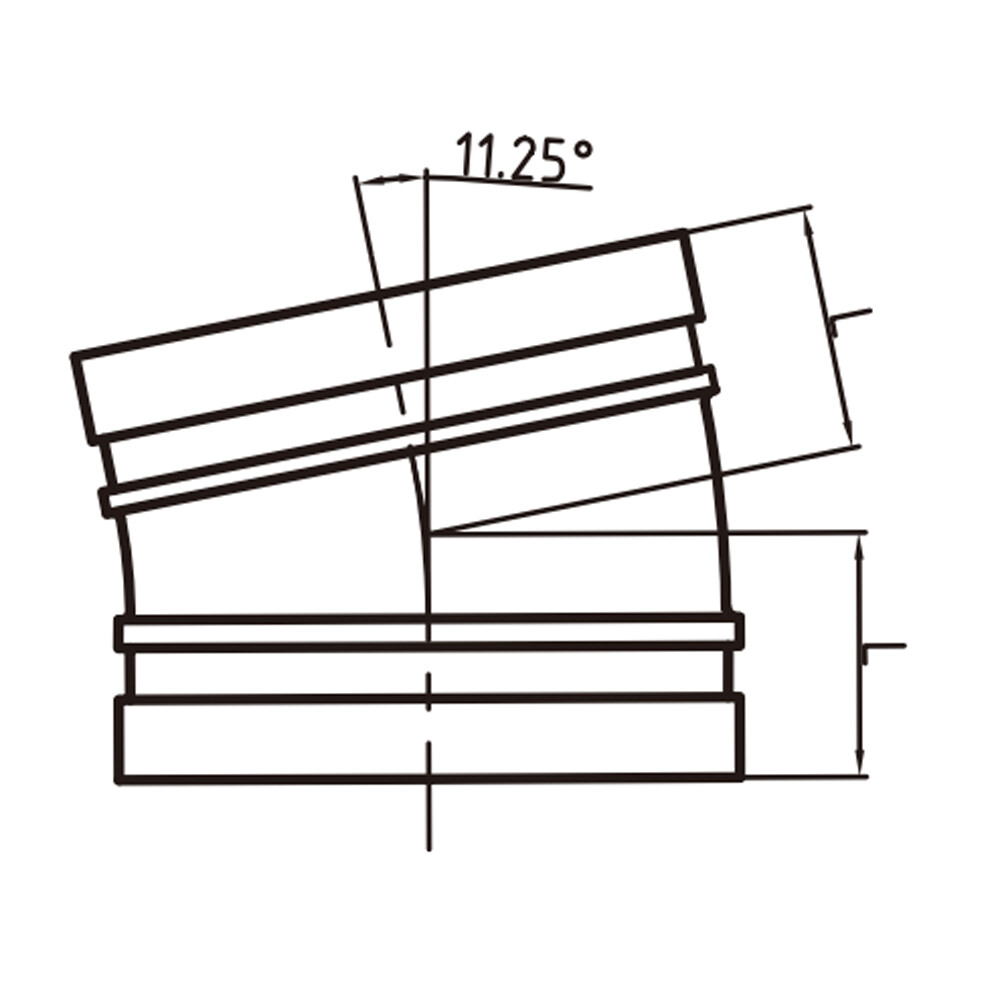11.25°Elbow XGQT010