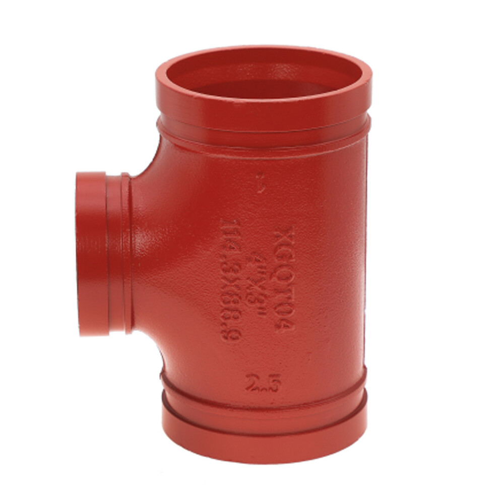 Reducing Tee Grooved XGQT04