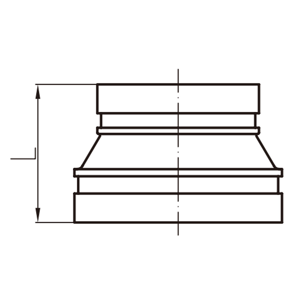 Concentric Reducer Grooved XGQT07
