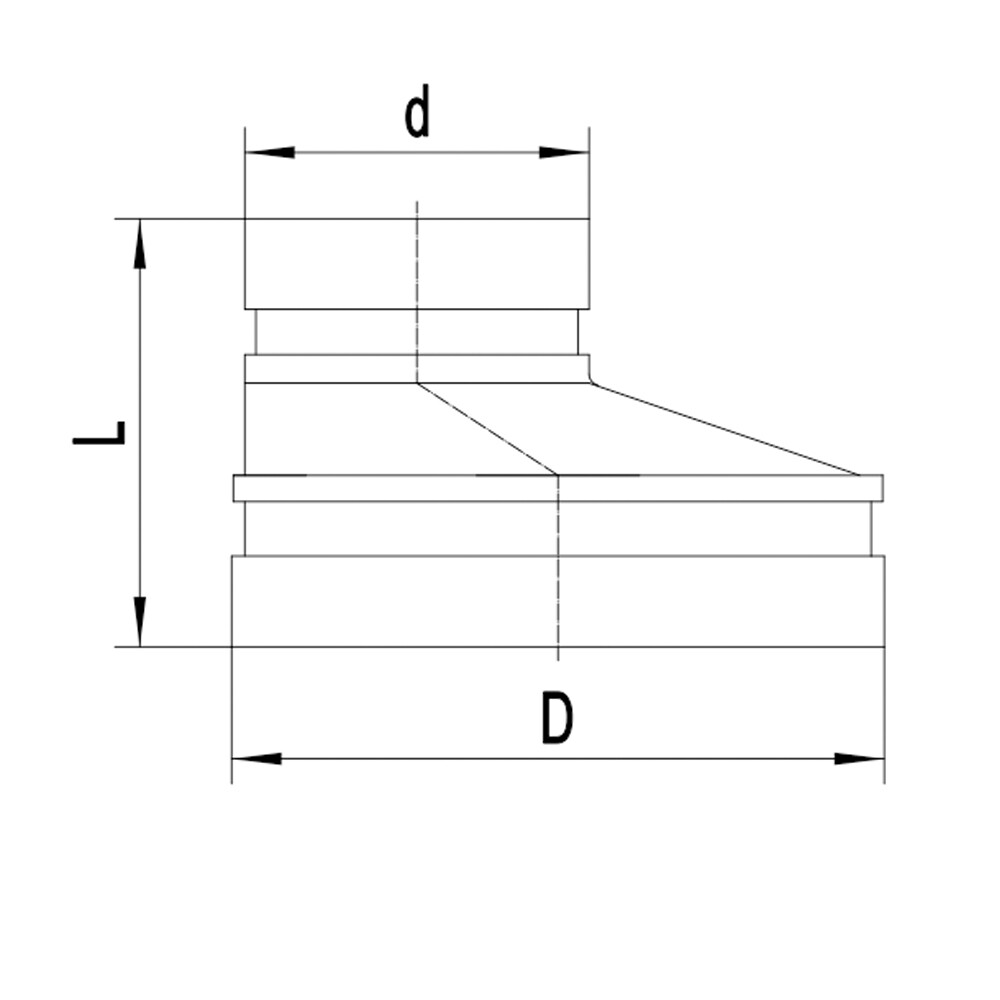 Eccentric Reducer Grooved XGQT071