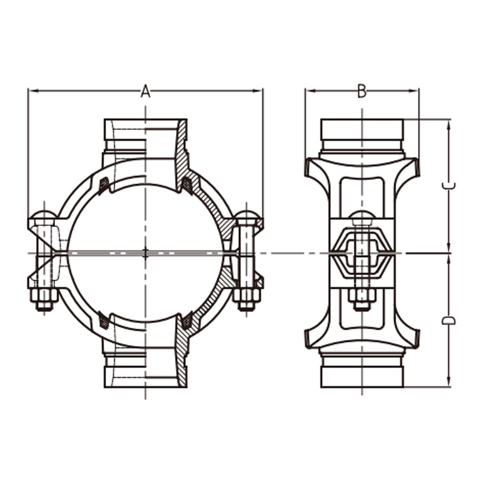 Mechanical Cross Grooved XGQT31