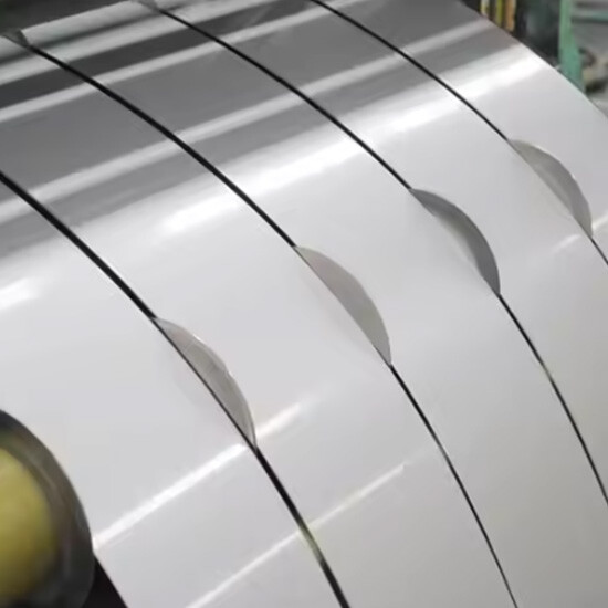 Stress relieving  stainless steel strip