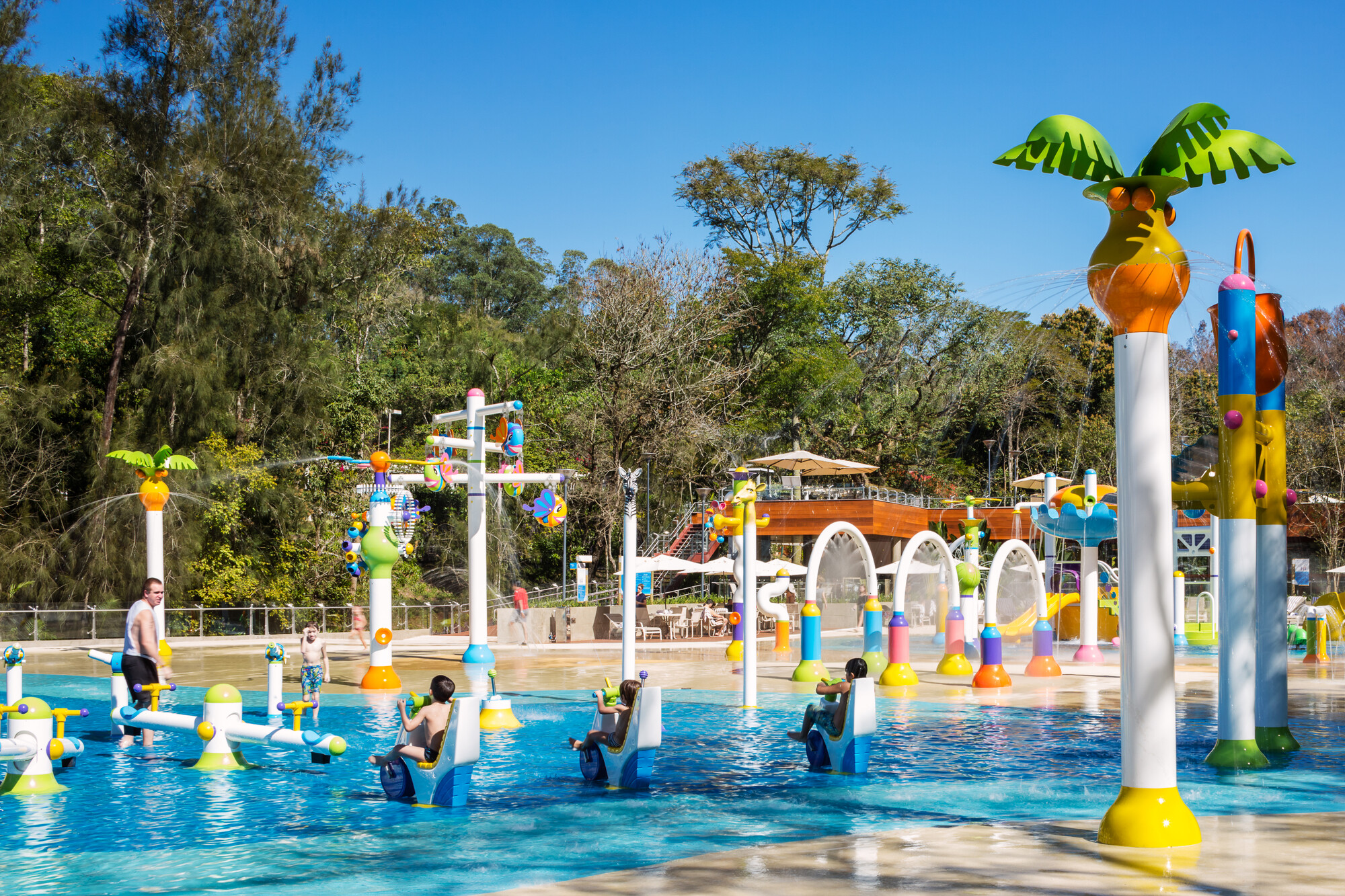 Stainless steel water play