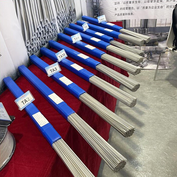 Titanium welding wire