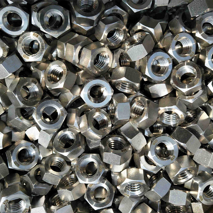 Titanium nuts
