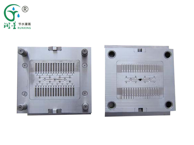 Moule à tête goutte à goutte plate intégrée interne
