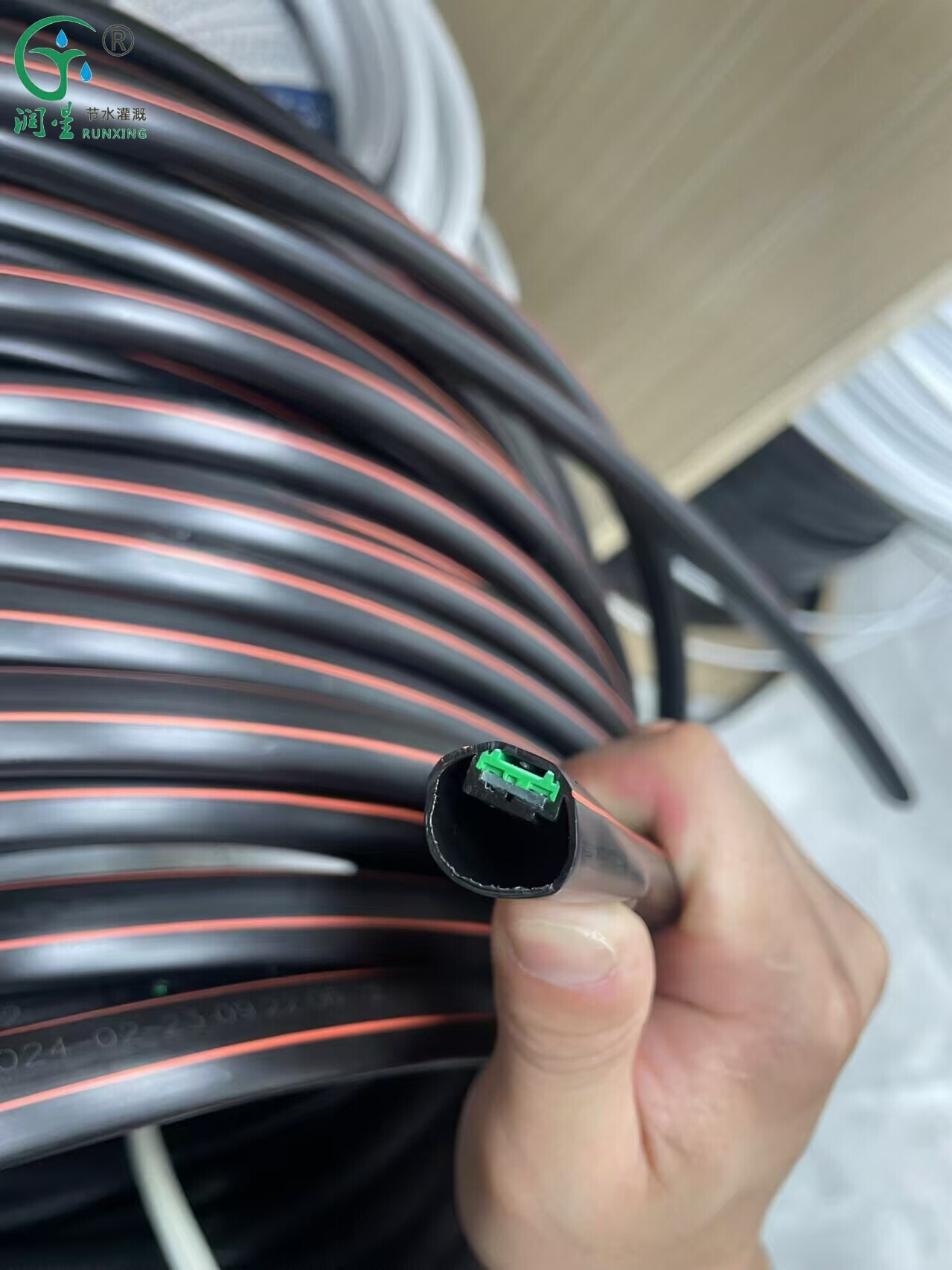 tuyau d'irrigation goutte à goutte à pression compensée