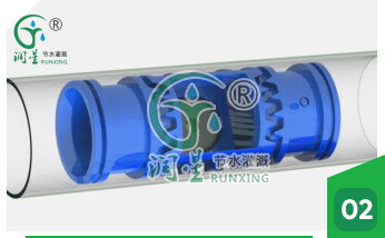 Émetteur goutte à goutte à compensation de pression souterraine