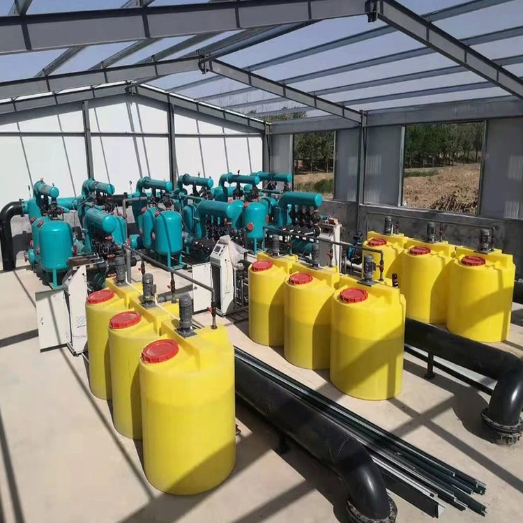 Solution tout-en-un d'irrigation intelligente de l'eau et des engrais