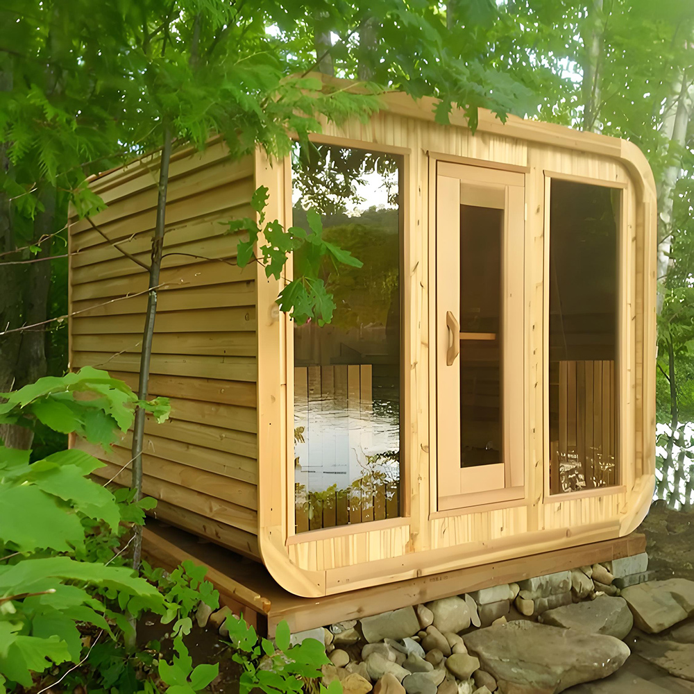 Cubic Sauna Room