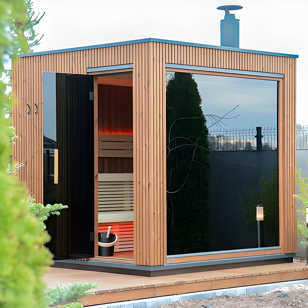 Cubic Sauna Room