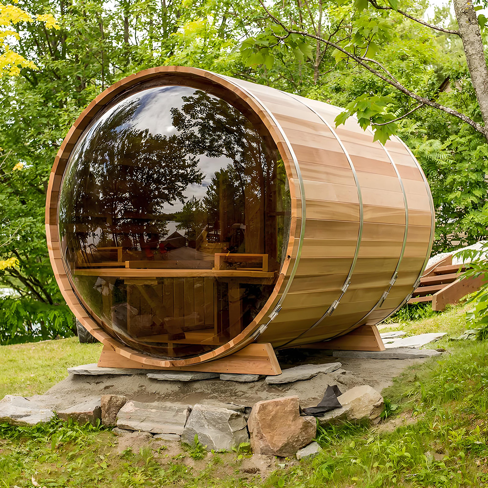 Barrel-shaped Sauna Room