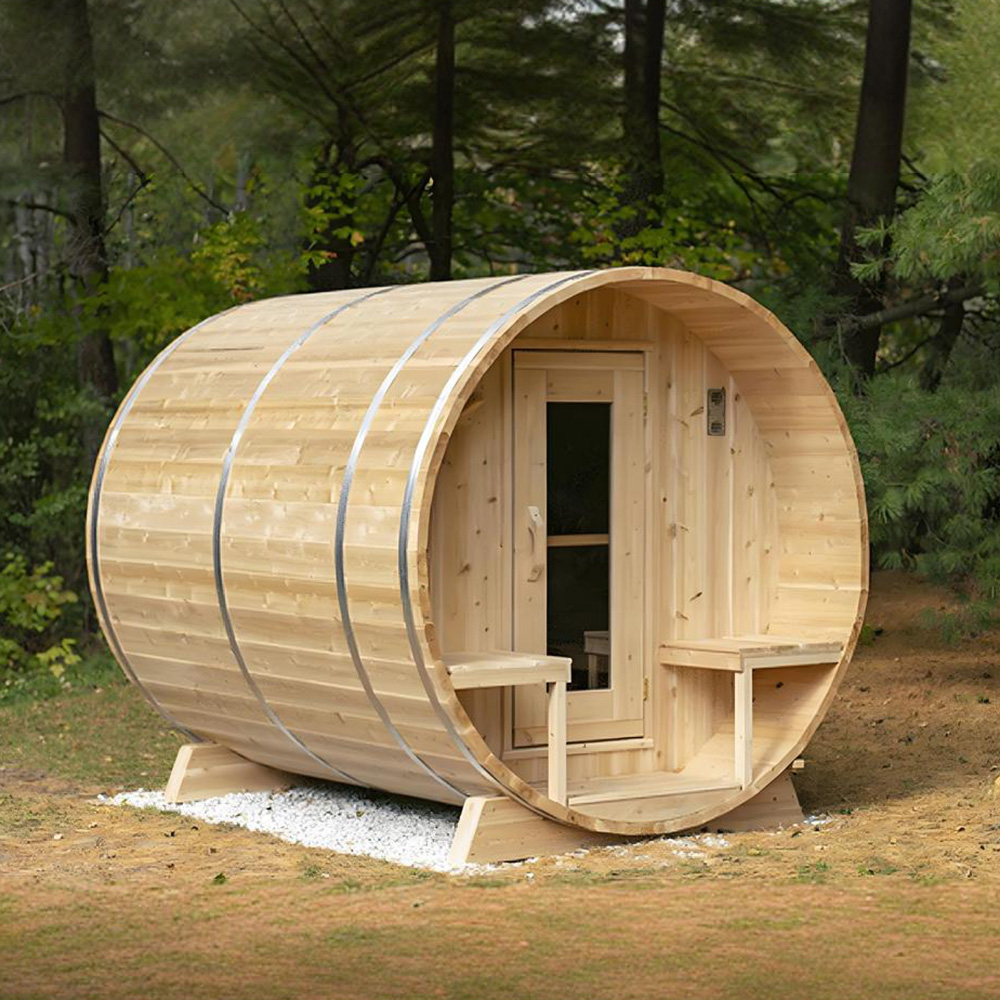 Barrel-shaped Sauna Room