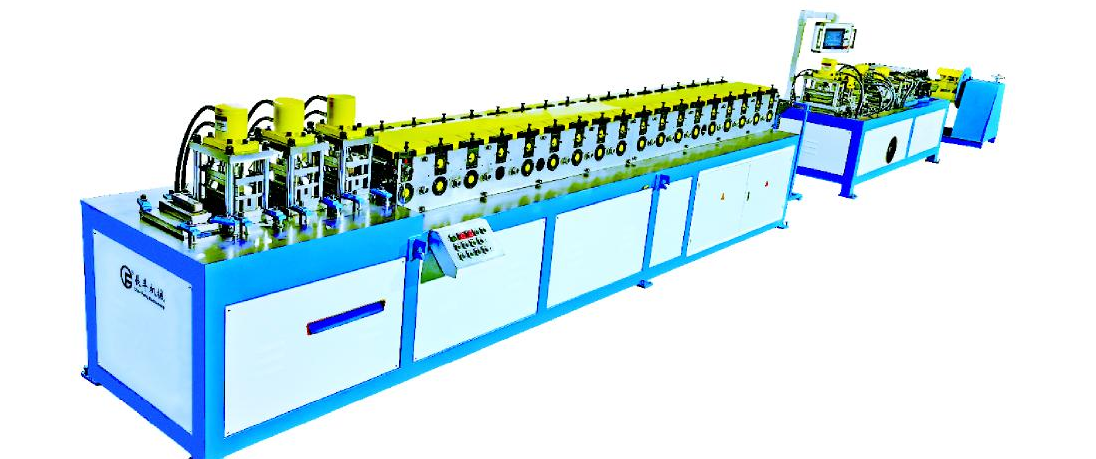  HVAC Damper Blade Roll Forming Machine