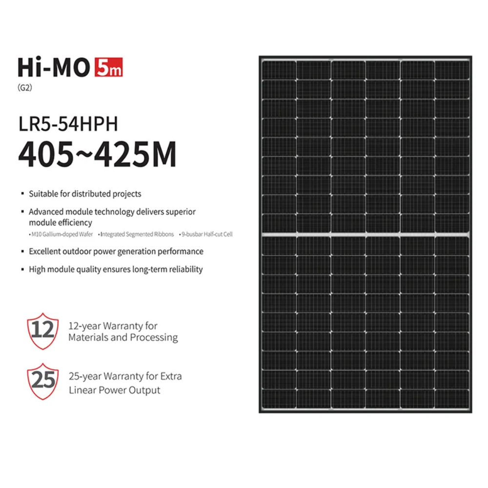 Longi Solar 405-425W LR5-54HPH