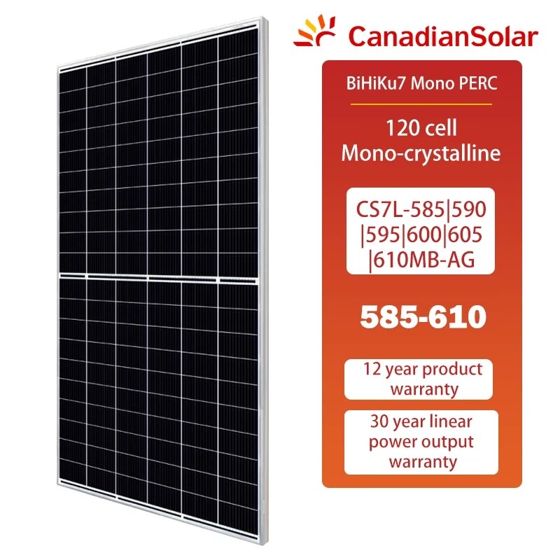 Canadian Solar BiHiKu7 580-610w