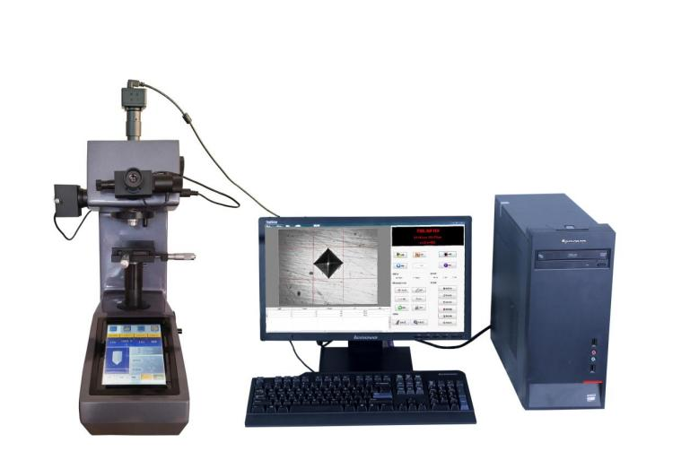 HVS-1000AT-CCD Touch Screen Digital Automatic Turret Micro Vickers Hardness Tester + Image Processing System