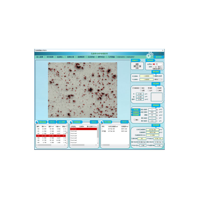 Porosity Image Analysis System