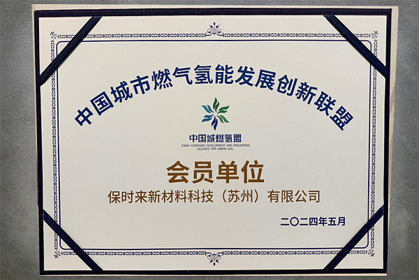 Member unit of China City Gas Hydrogen Energy Development and Innovation Alliance in 2024