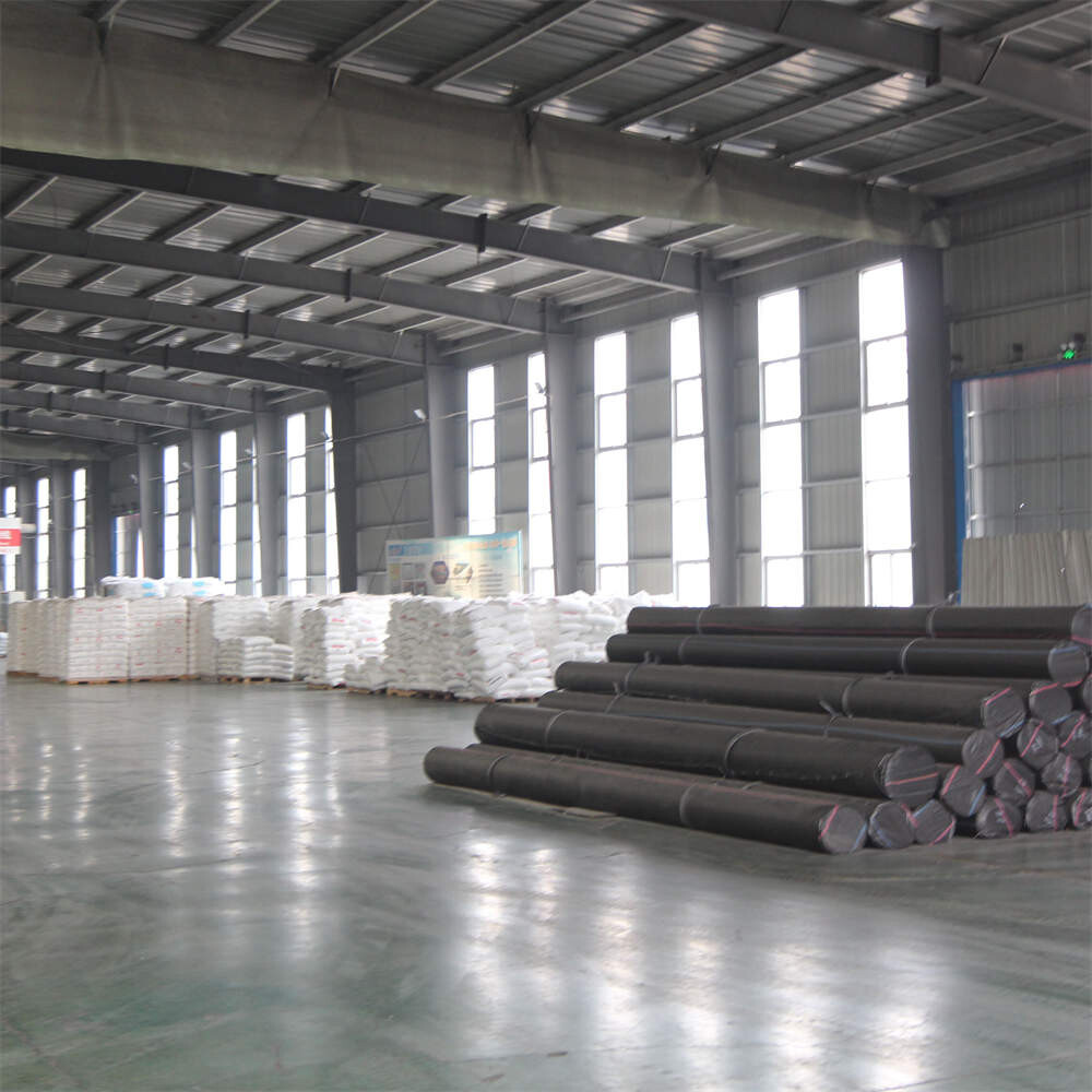 Tejido geotextil de filamento continuo chamuscado