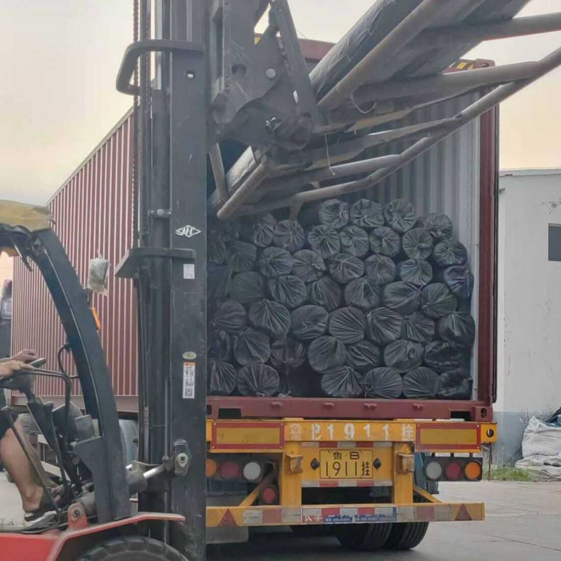 Tablero de drenaje de plástico con hoyuelos