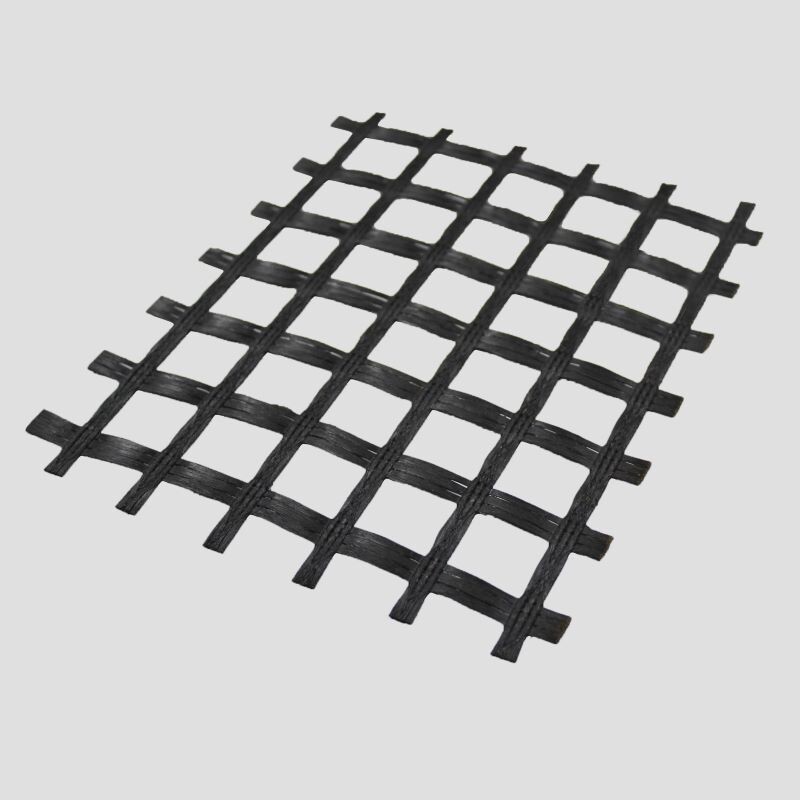 Geogrelha de fibra de vidro