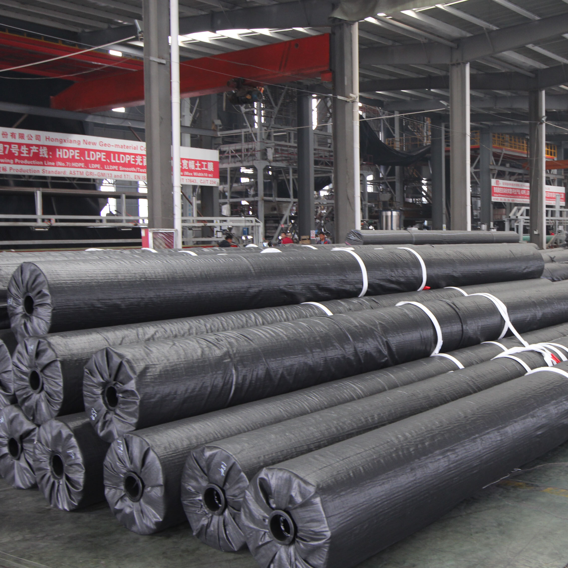 Geogrelha biaxial de aço e plástico