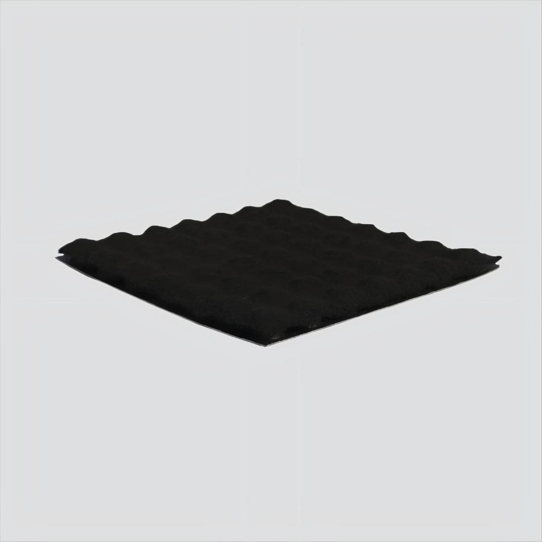 Placa de drenagem composta de filamento curto