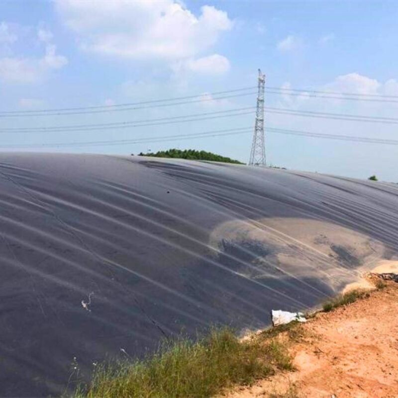 Géomembrane pour bassin de biogaz
