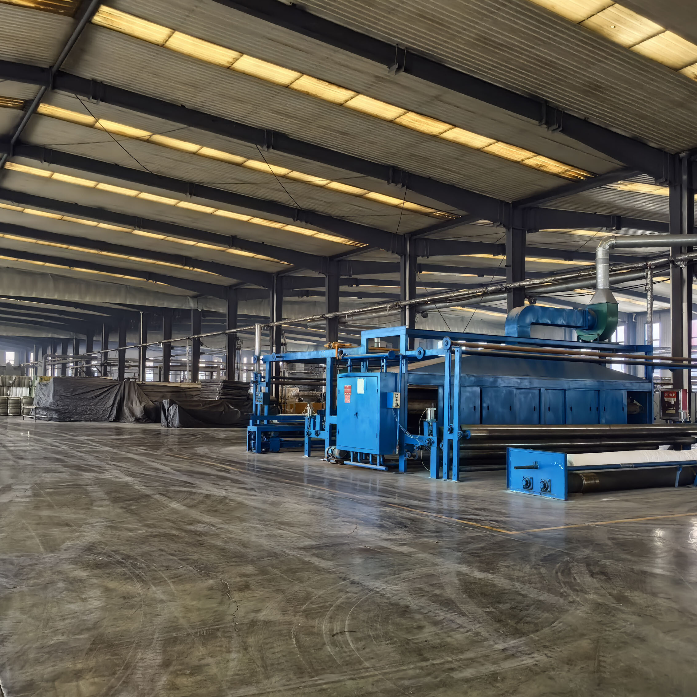 Tissu géotextile thermocollé