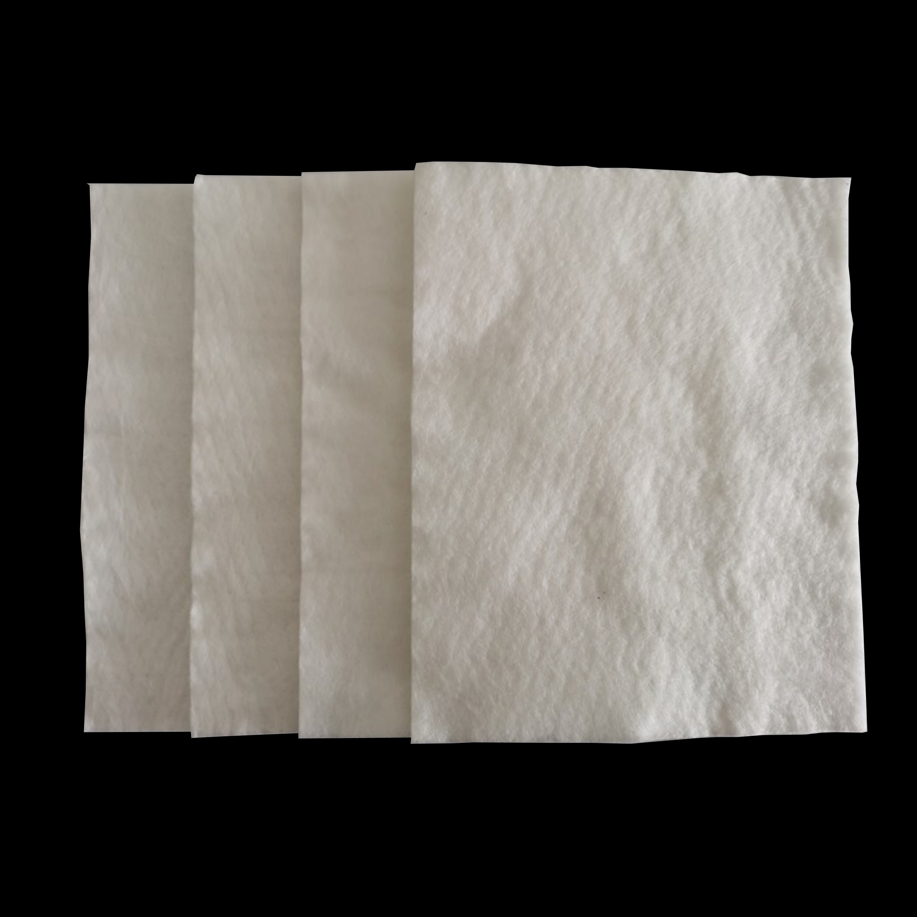 Tissu géotextile à filaments continus brûlés