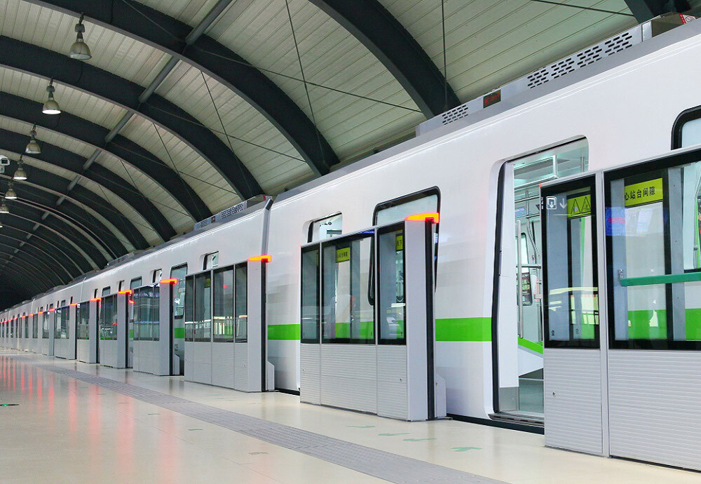 Half height platform edge screen door 