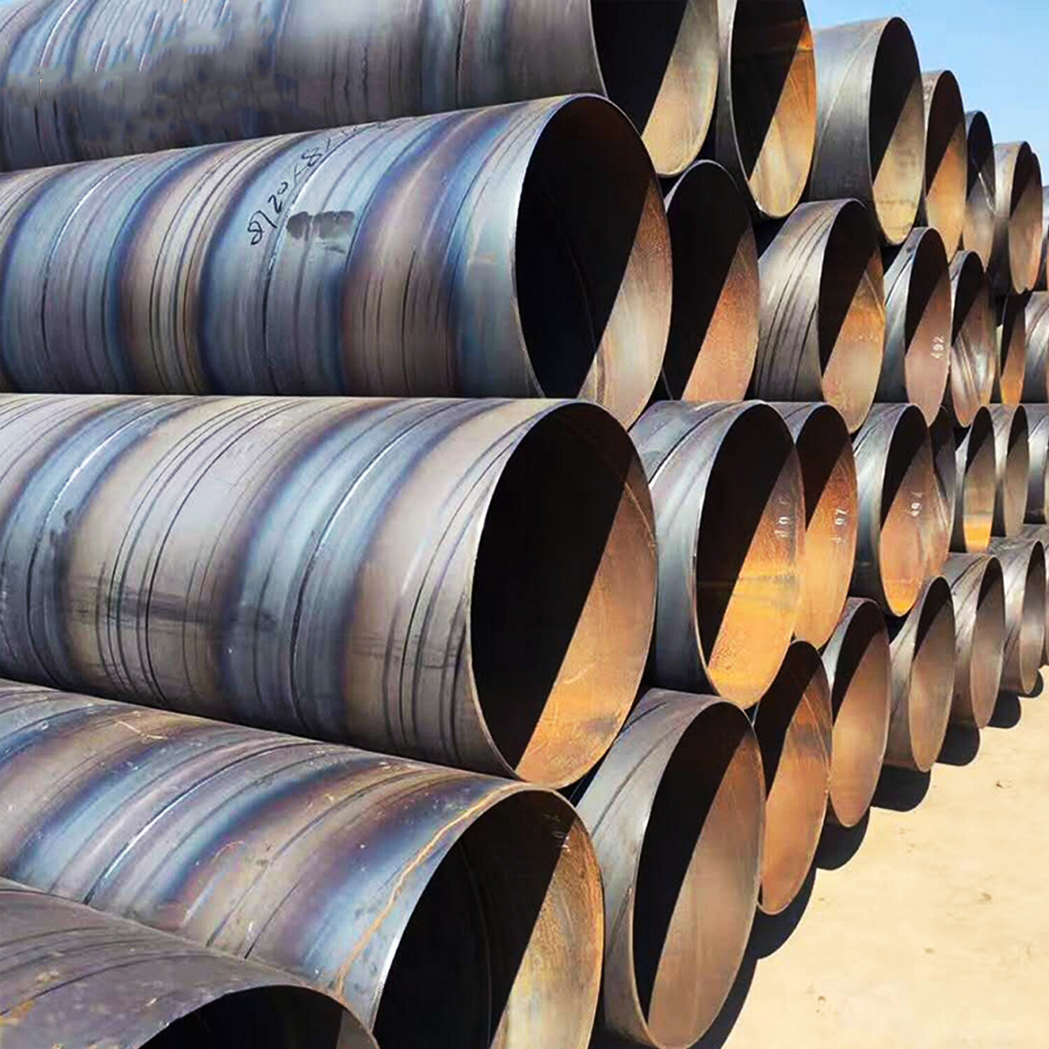 S235JR Spiral Steel Pipe