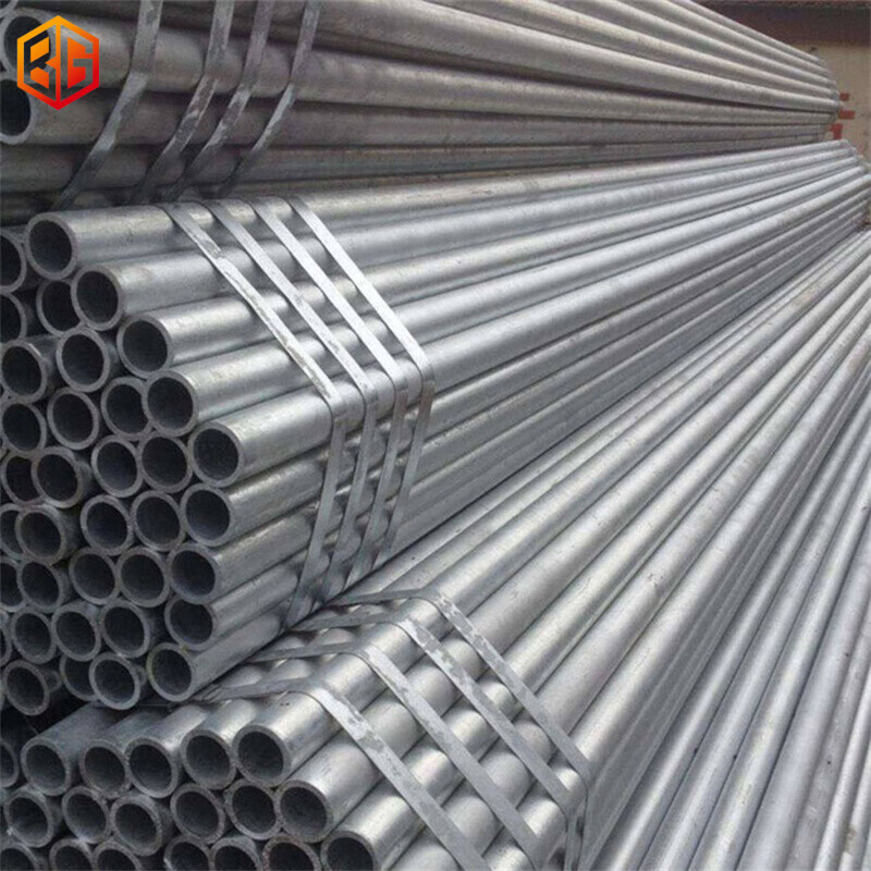  ST37-2 Galvanized Steel Round Pipe