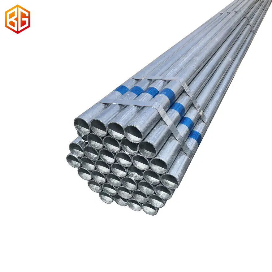  ST37-2 Galvanized Steel Round Pipe