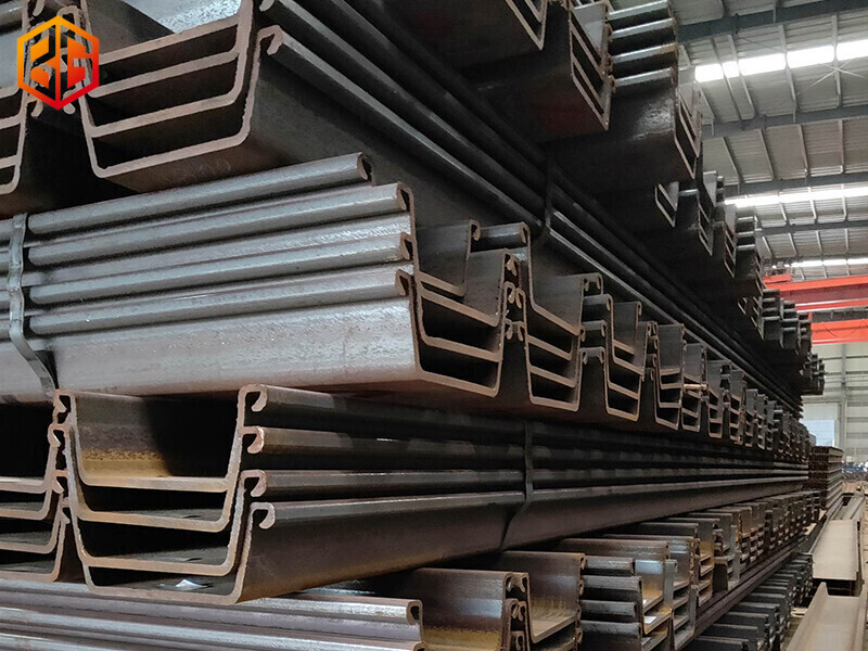 There are several types of common steel sheet piles There are several types of common steel sheet piles