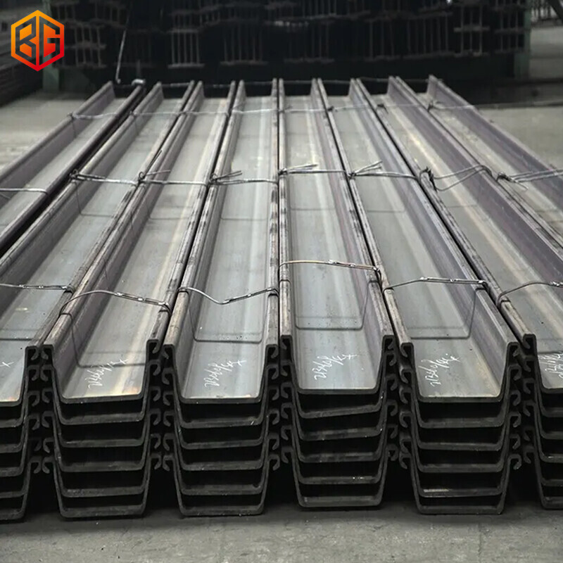 A53 Gr.A A656 Gr.50 U-Shaped Steel Sheet Pile