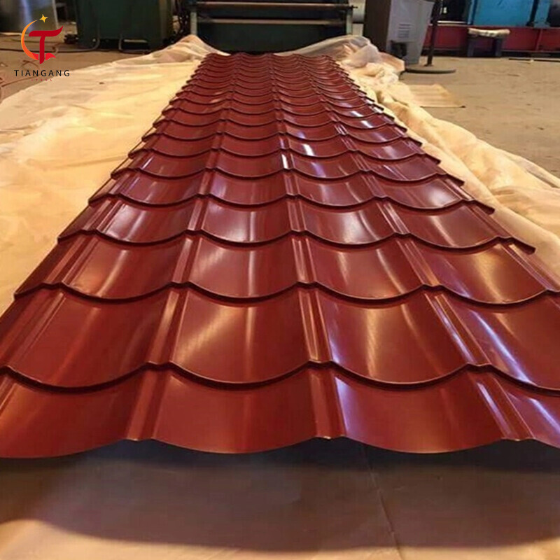 DC53D+Z Color Coated Corrugated Board