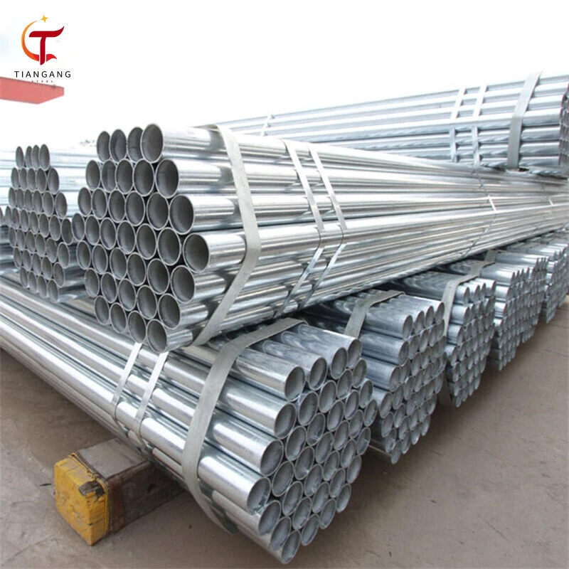  ST37-2 Galvanized Steel Round Pipe