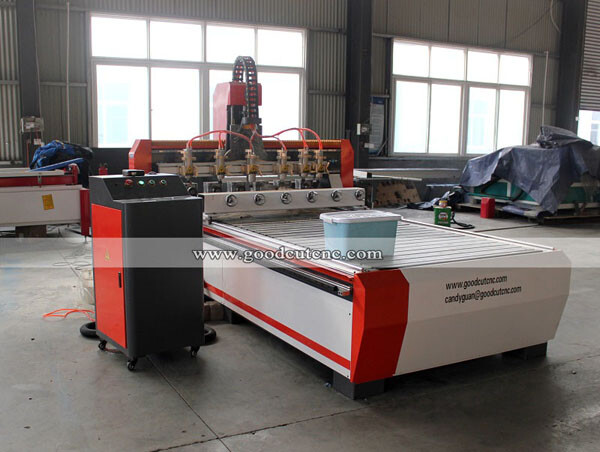 GC1530-6R 4 axis 6 Spindle 6 Rotary Axis Cnc Router